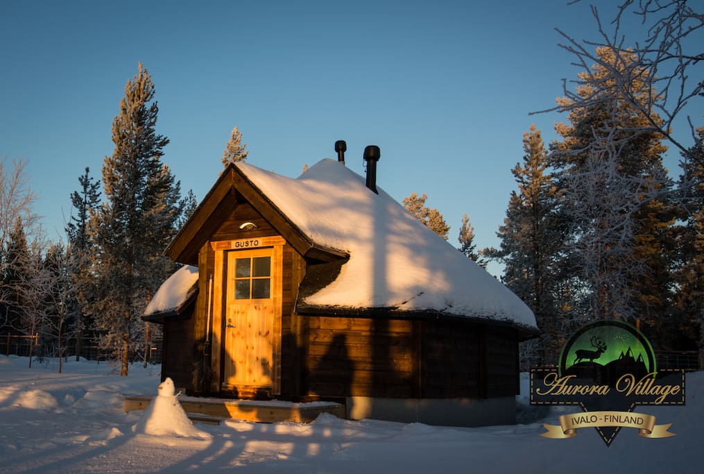 Aurora Cabin in January