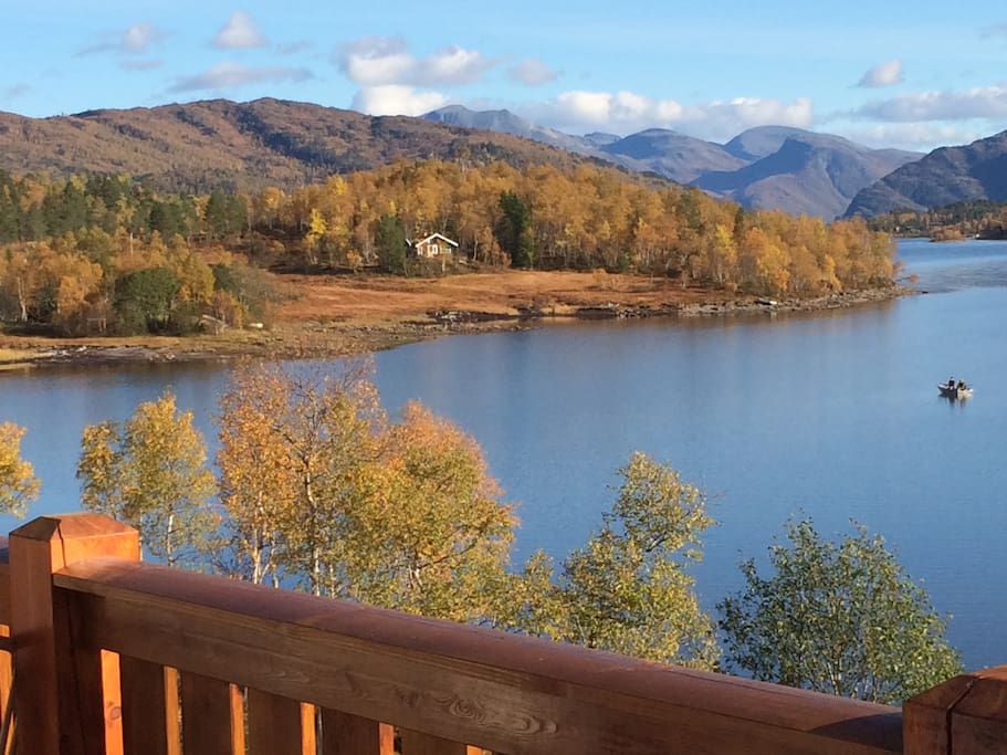 View from our lodge.