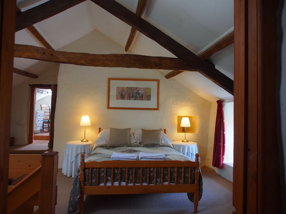 Steeped in history and beamed throughout - upstairs double bedroom