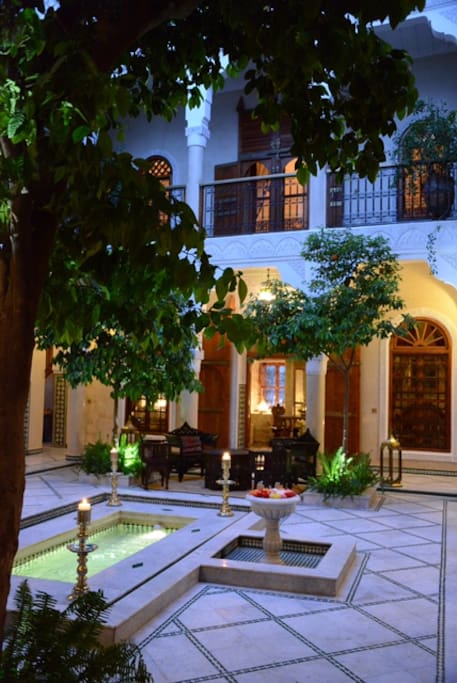 patio du riad