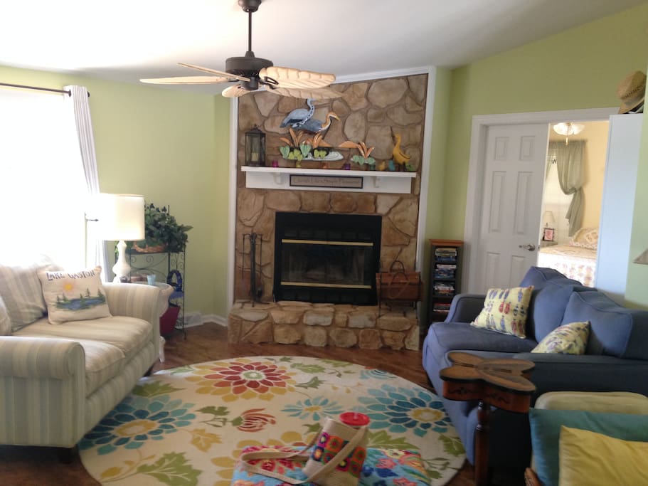 Upstairs living room