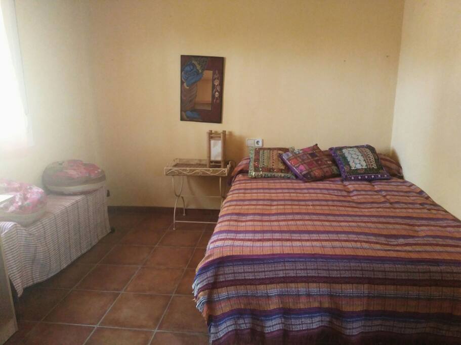 Habitación doble, muy tranquila y confortable
