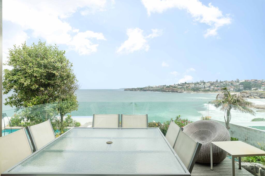 View from the exclusive use balcony adjoining the apartment
