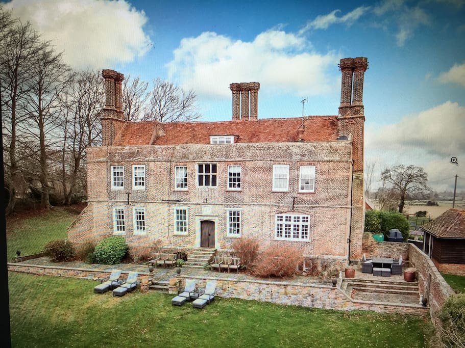 The Front of the Manor
