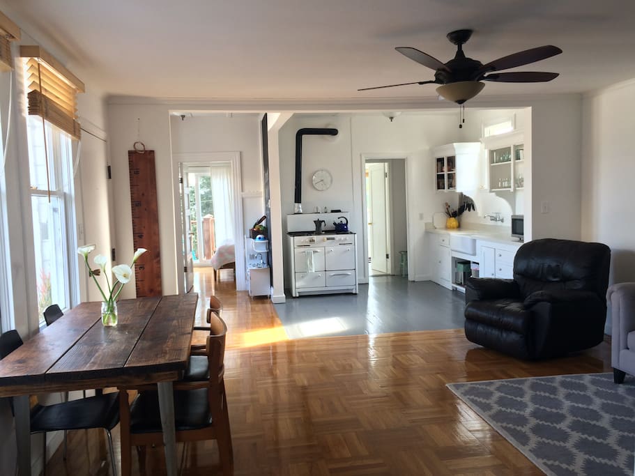 Shared living/dining area