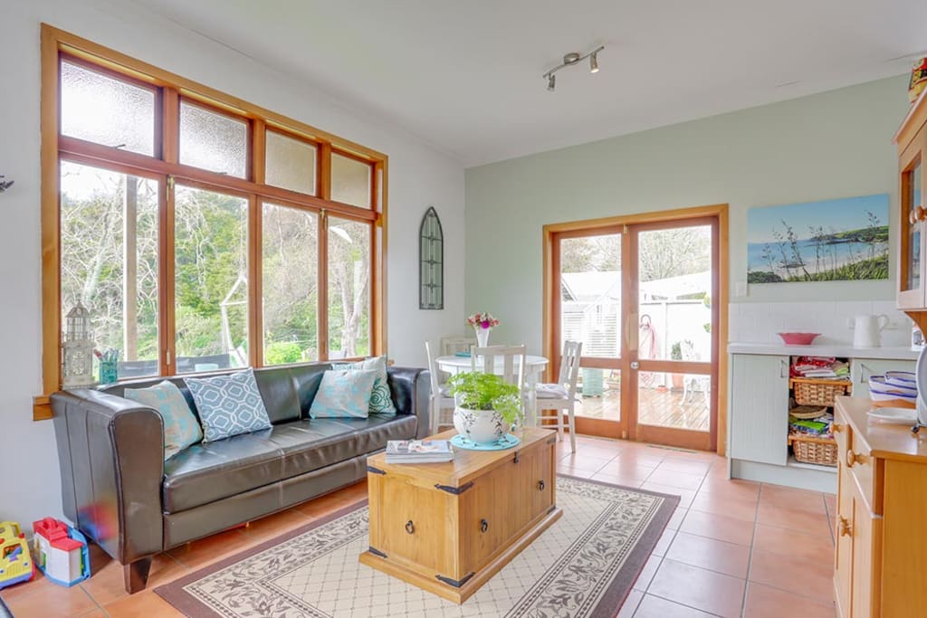 Spacious family room