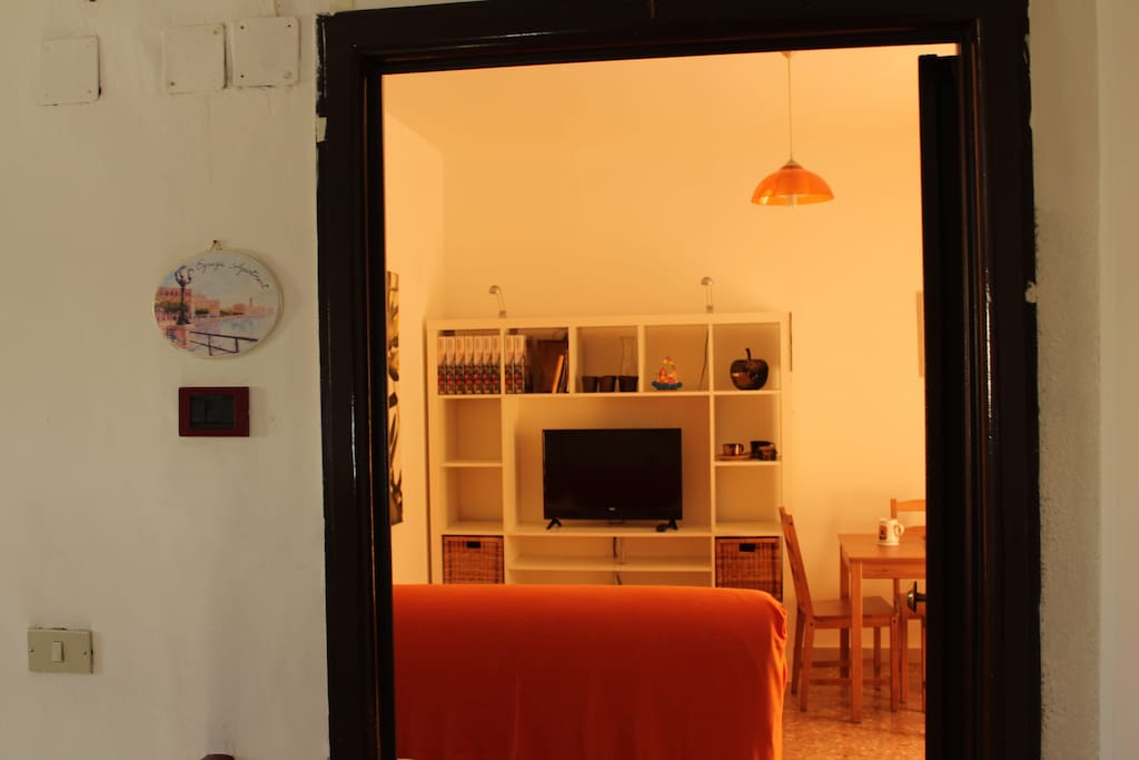 ingresso con porta blindata