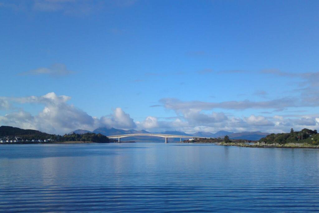 Skye Bridge, 12miles /20km away