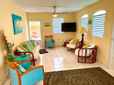 Successful Airbnb property: ❤️PRIVATE POOL,Beach home,BioBay Tour walk distance in Las Croabas
