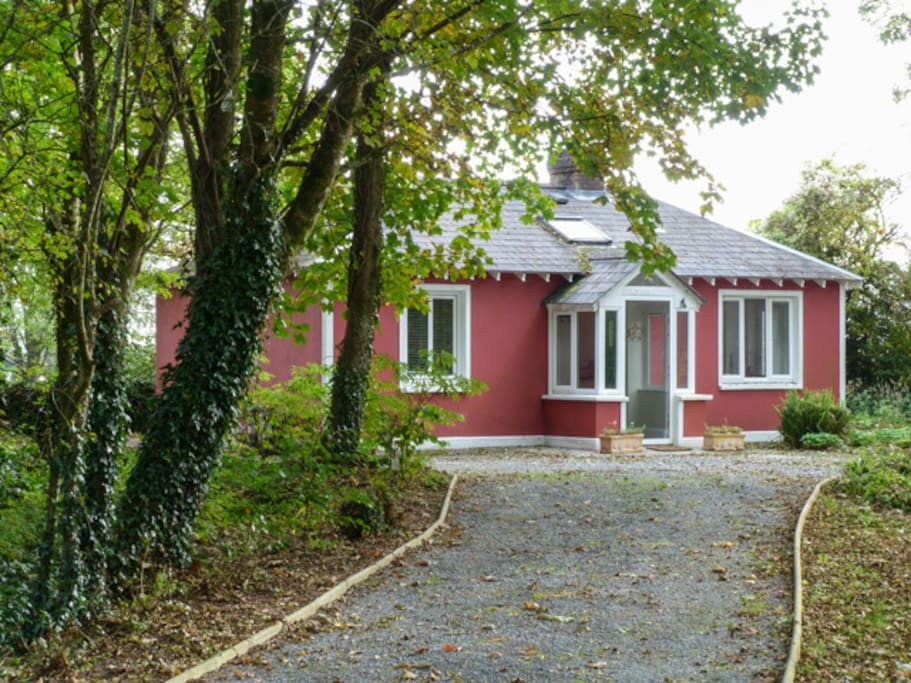 The private entrance to the Lodge.