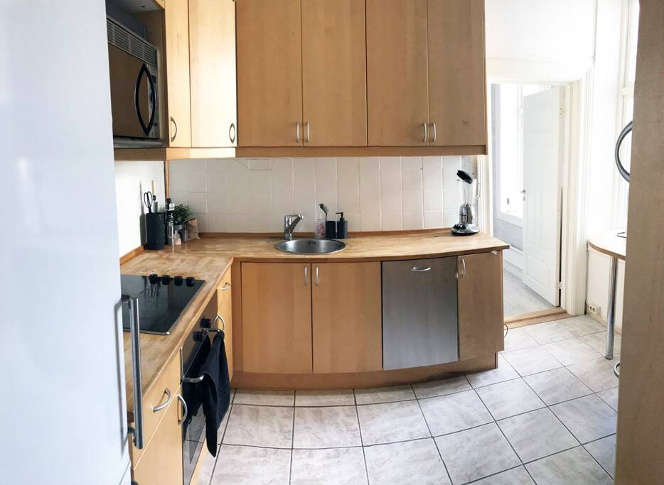 Kitchen with all necessities at you disposal