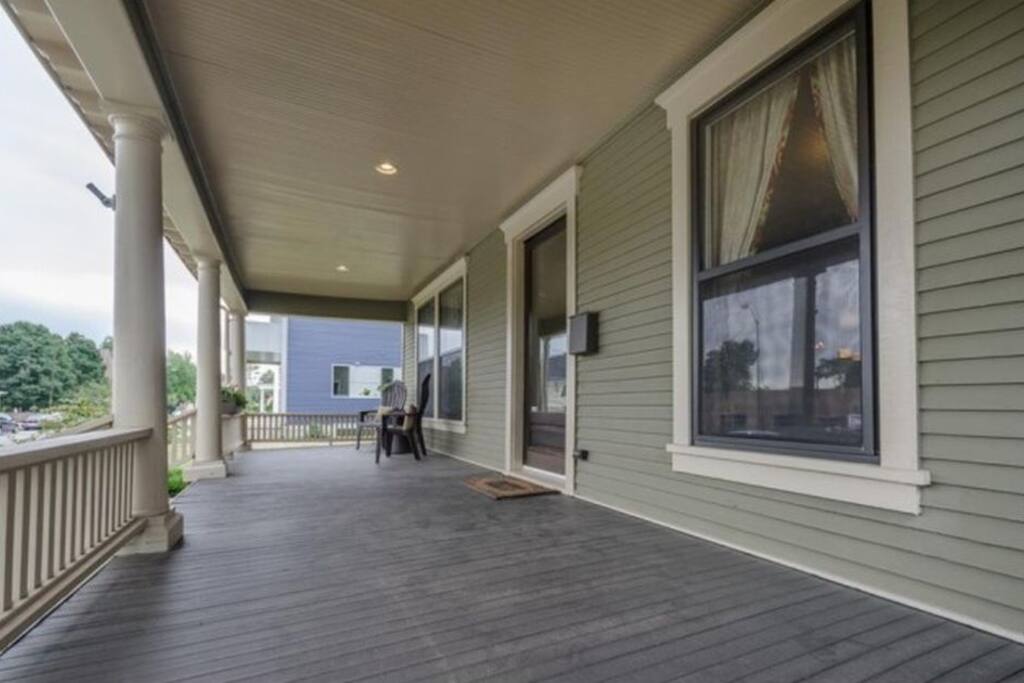 Huge front porch