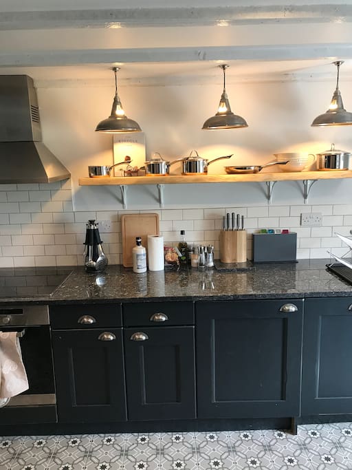 A well stocked kitchen