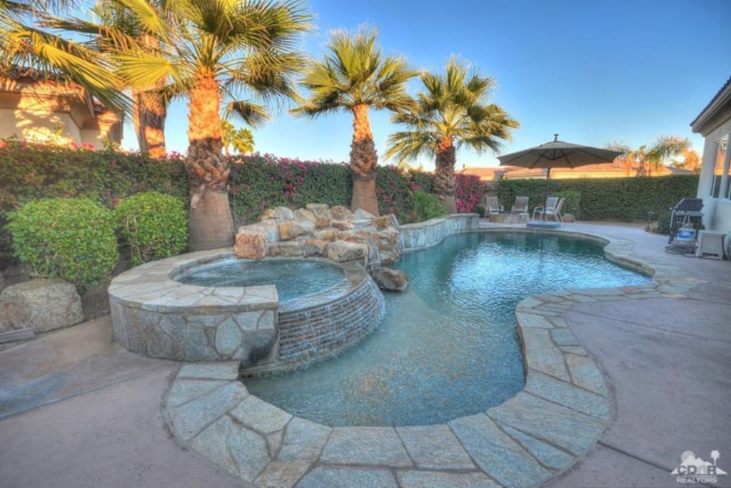 Back yard pool
