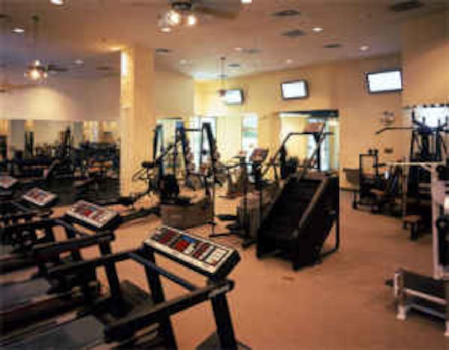 Full work out facility.