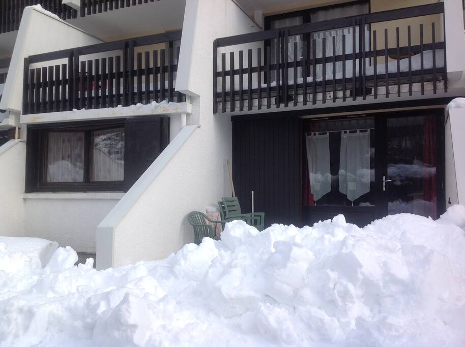 sous la neige