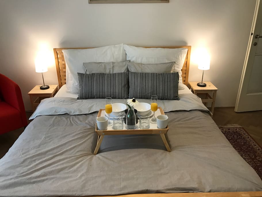 Big comfotable bed
