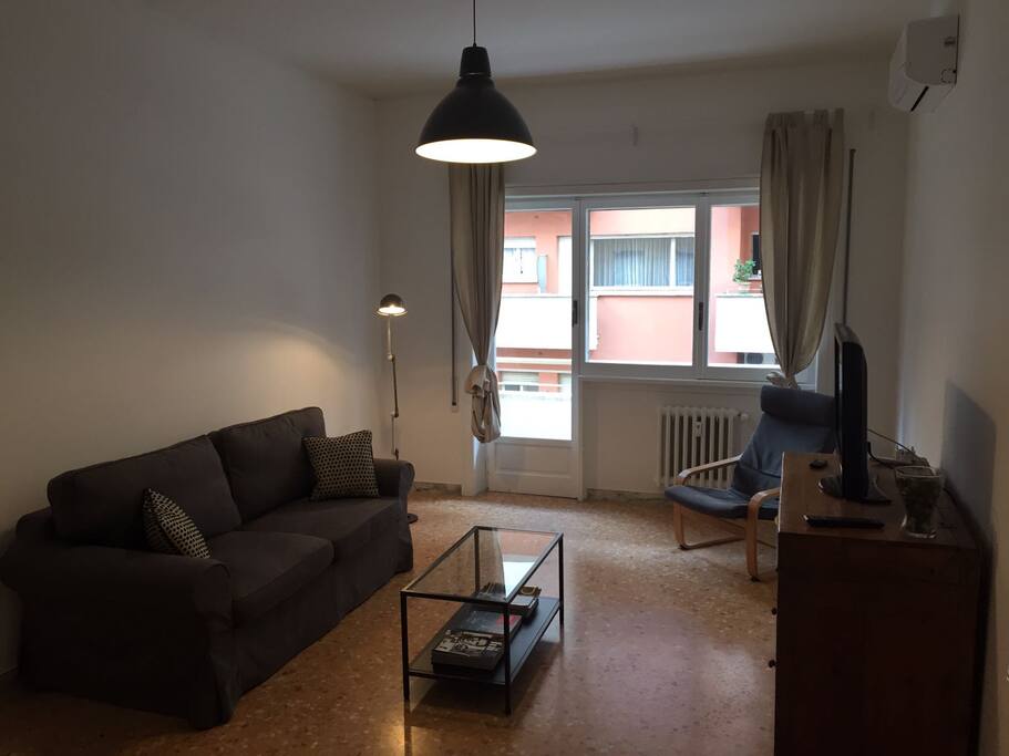 First room / living room with sofa bed (double)