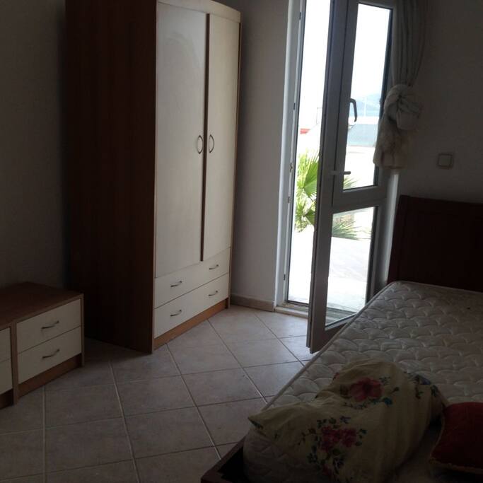 Bedroom 1 with balcony