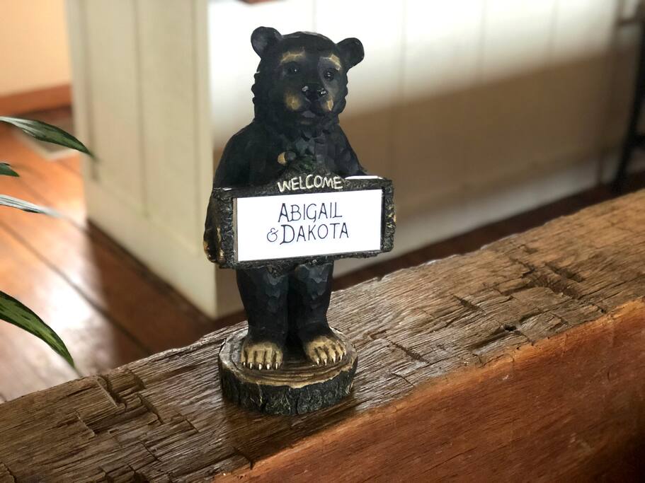 A warm welcome