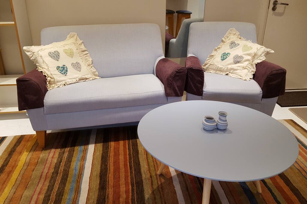 Comfy seating area