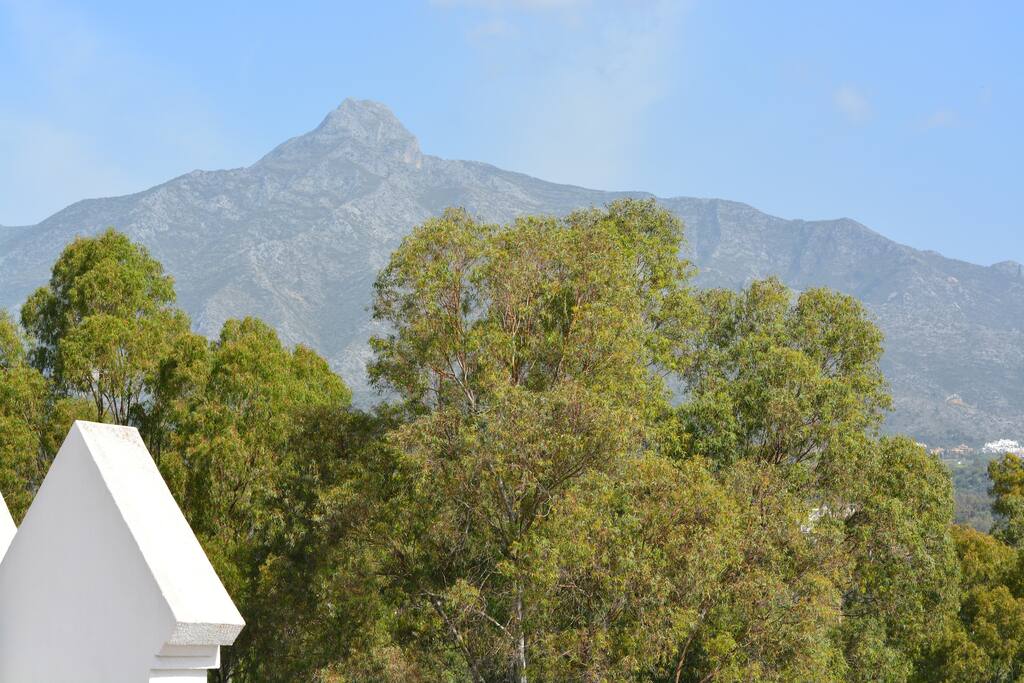 La Concha Mountain view from Roof top terrace