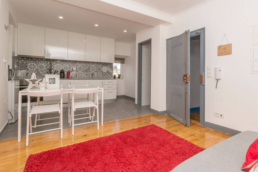sala e cozinha