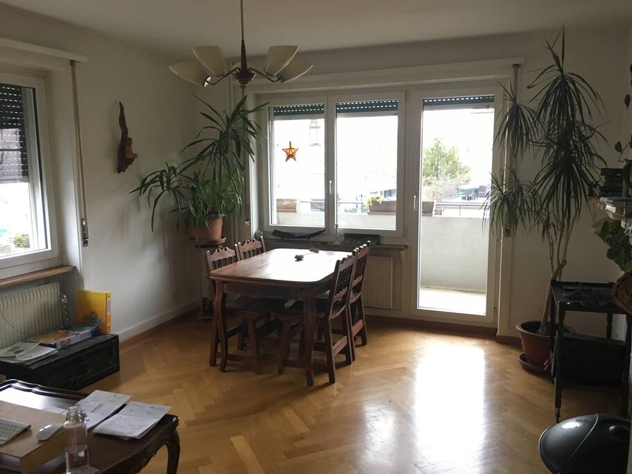 Wohnraum mit Schlafsofa