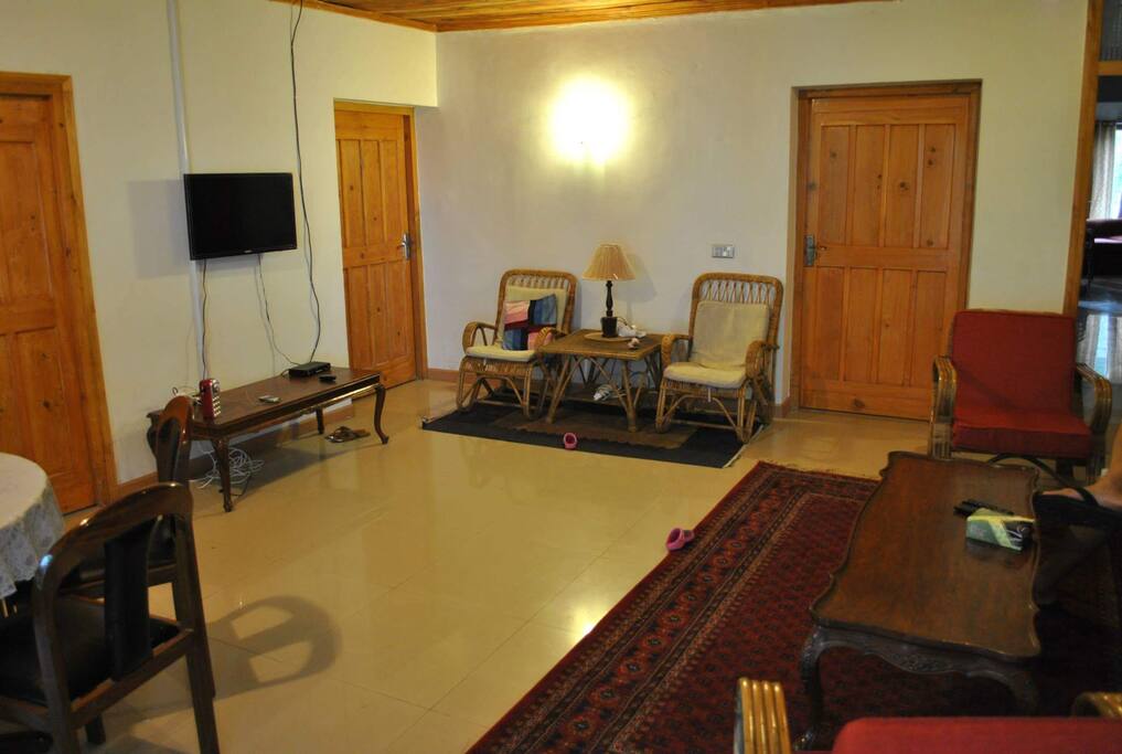 Living room with TV