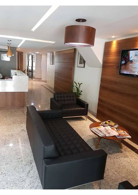 Hall de entrada do prédio