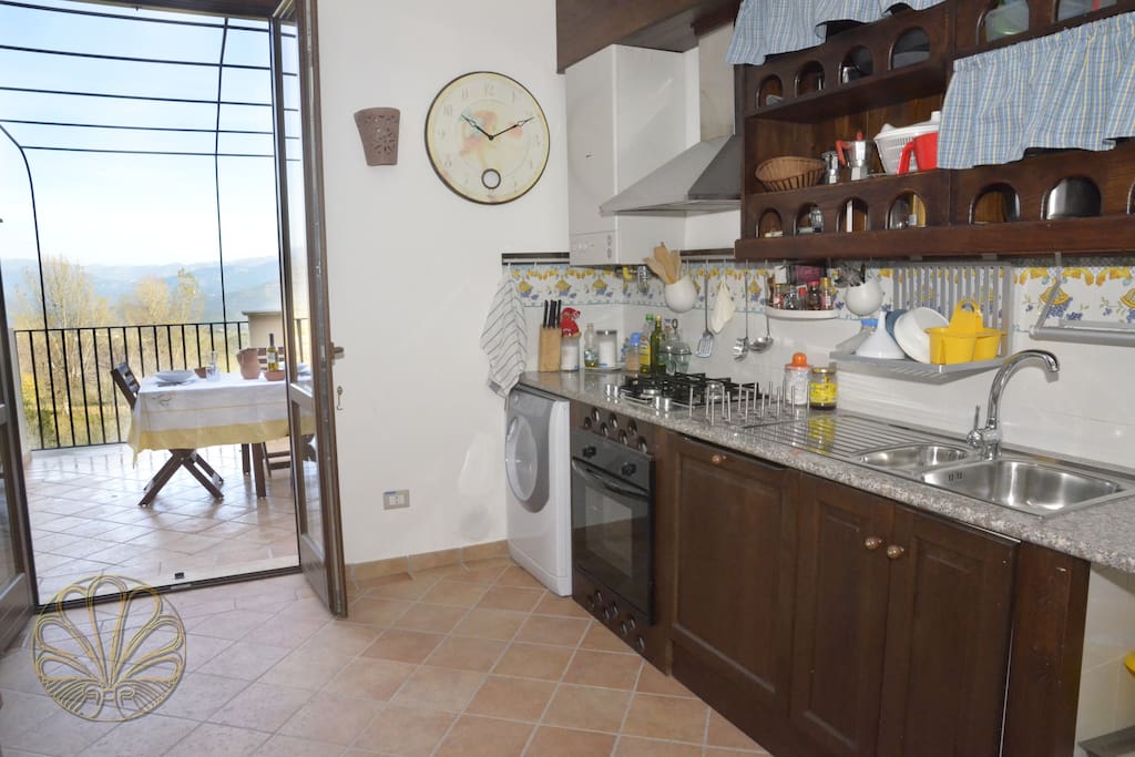 Zona giorno - Cucina