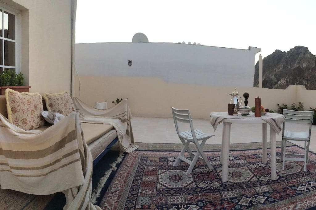 Your own Private Terrace Haven outside your Bedroom Window