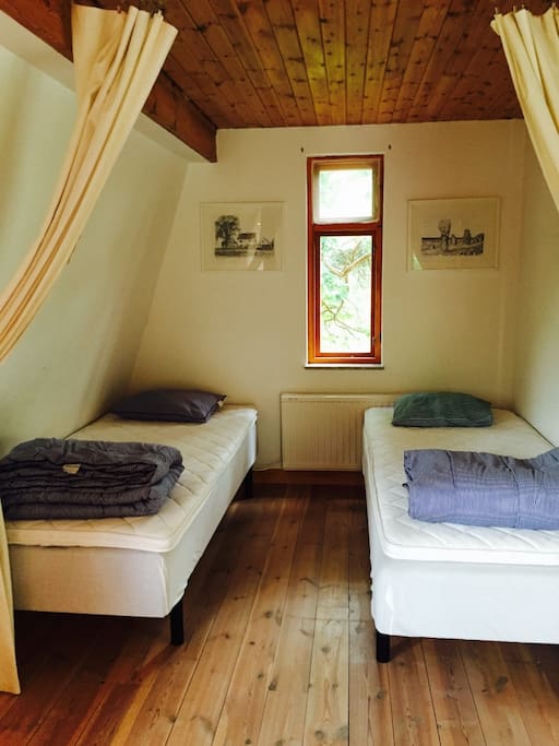 Beds in studio