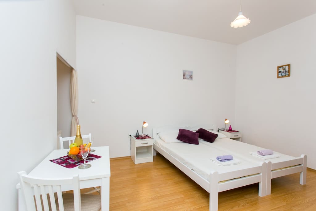 Bright studio apartment