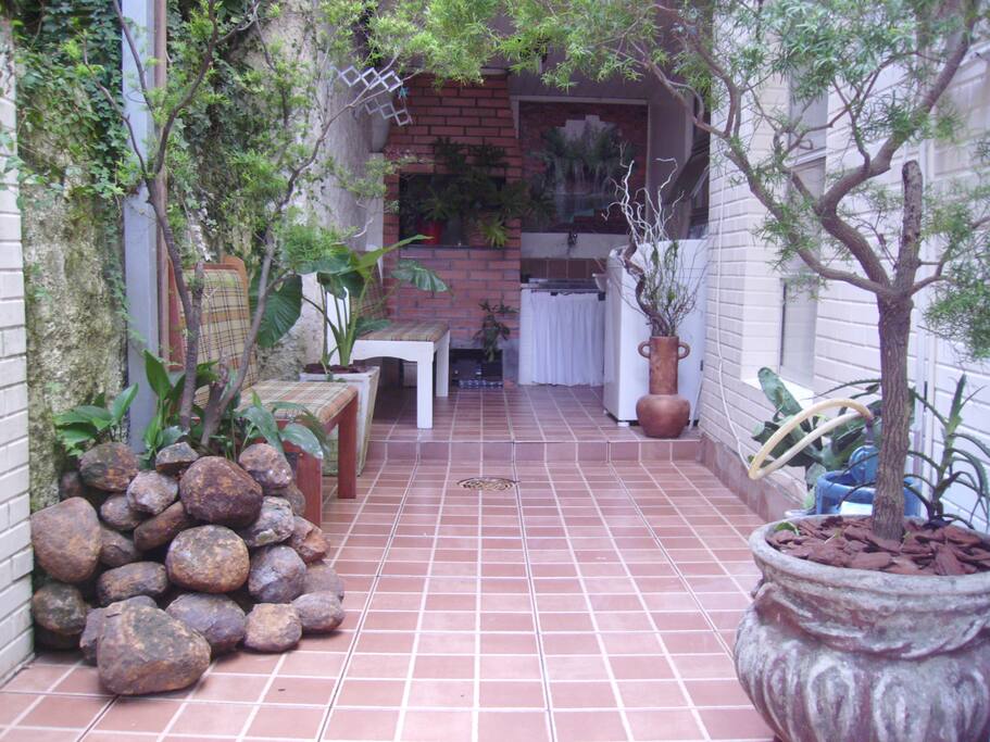 Terraço e lavanderia