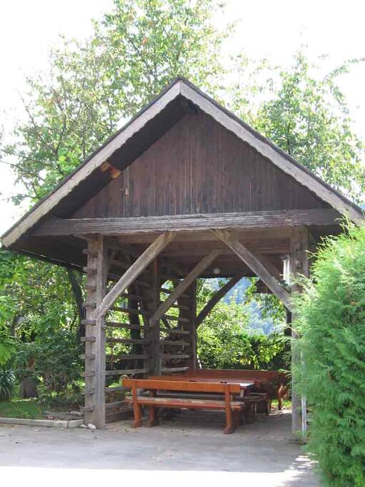 Space to relax in the garden