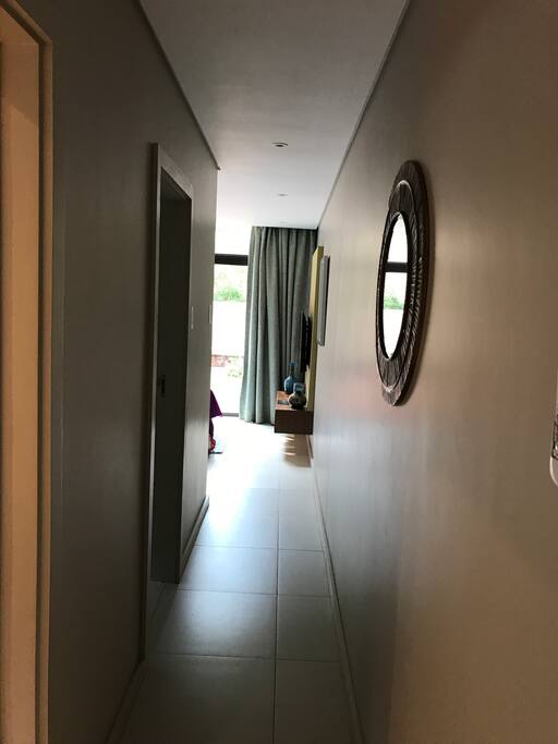 Entrance to unit