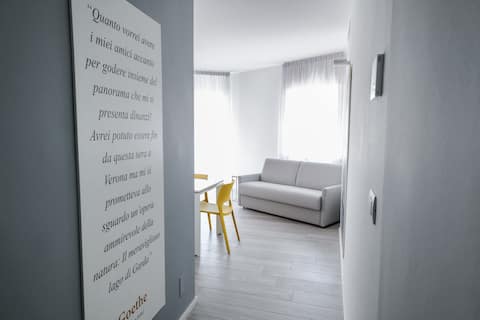 Top Airbnb: Floriani Apartment, a window on the lake in Nago Torbole