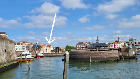 Apartment Havenzicht | by the sea + sea view!
