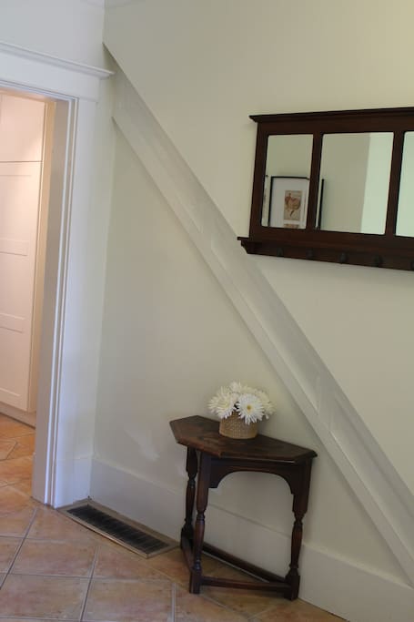 Front hall.