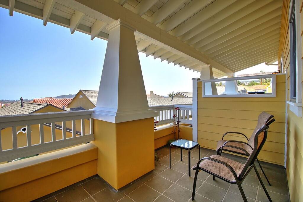 second floor patio