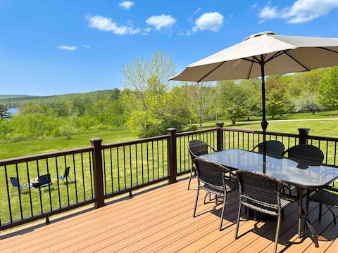 Amazing Lake View|Wood Stove|Deck|Outdoor Shower