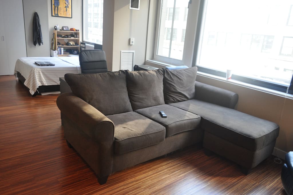 living area/sleeps 3rd person