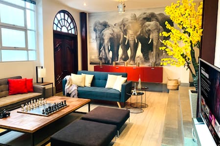 Totally new desing Loft with access to a garden G1