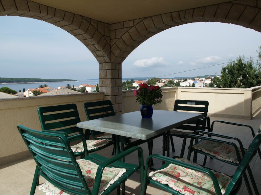 Terrasse mit Ausblick
