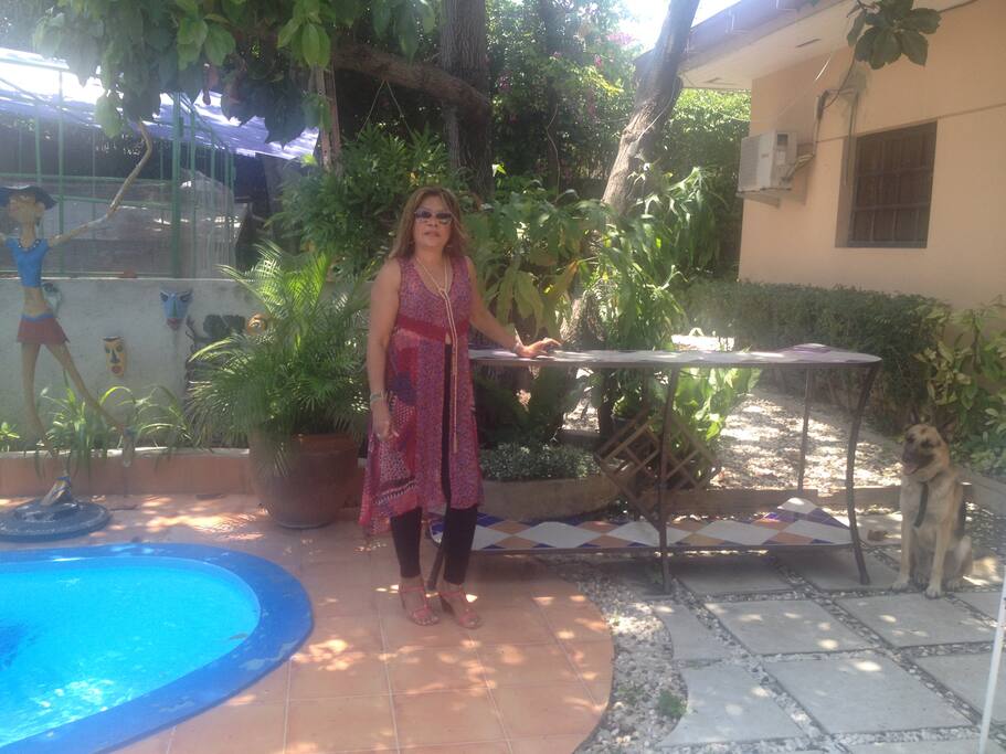Back yard for relaxing Time!