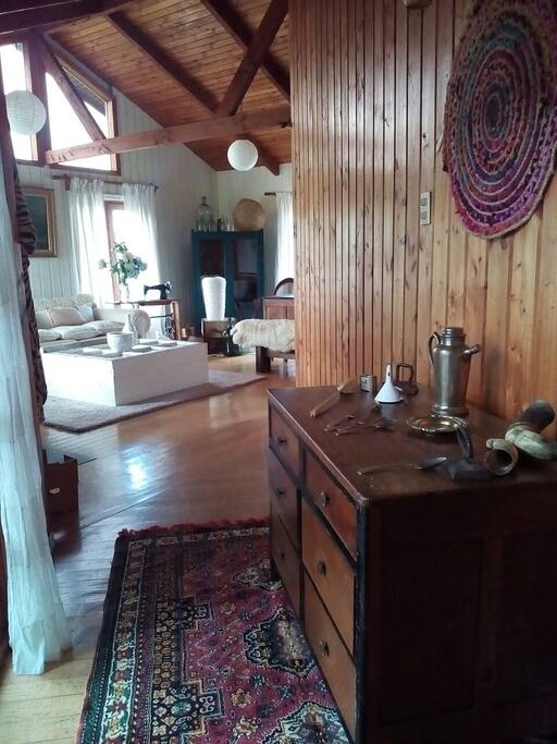 Muy acogedora, ideal para descansar y relajarse.