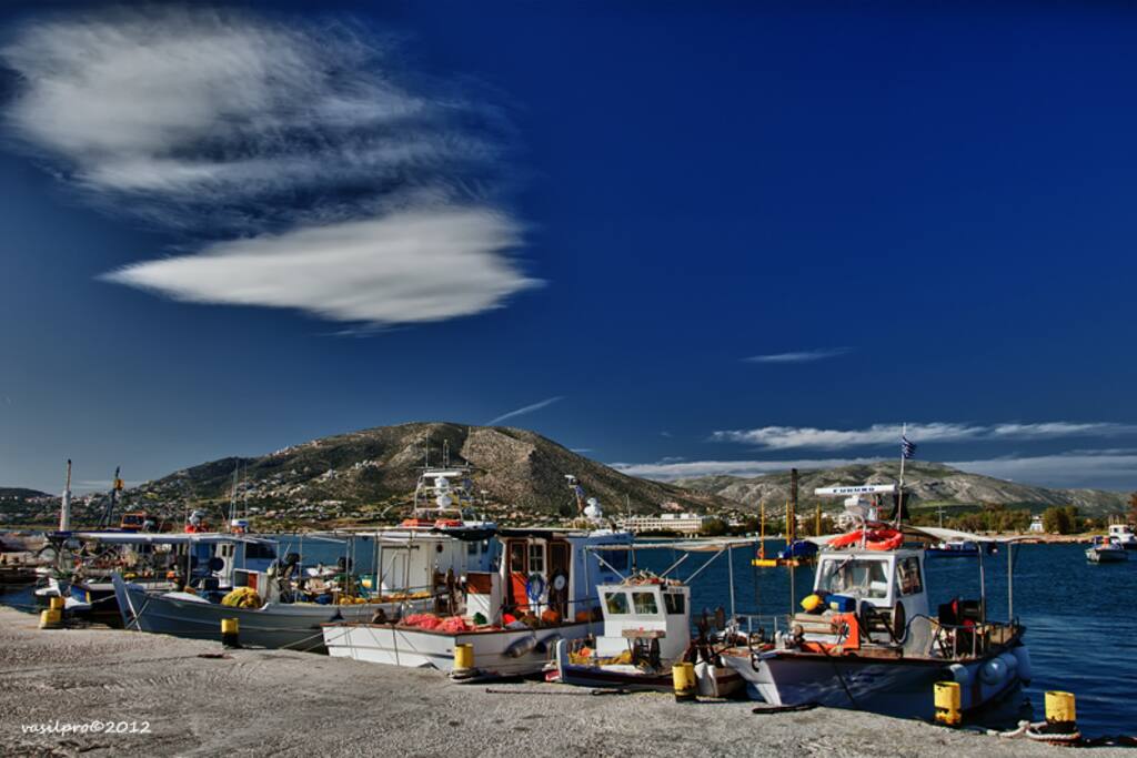 Palea Fokea port