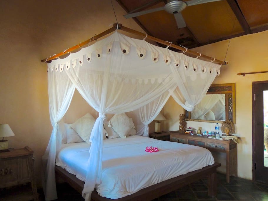 Room # 3 - King size Bed with canopy mosquito net