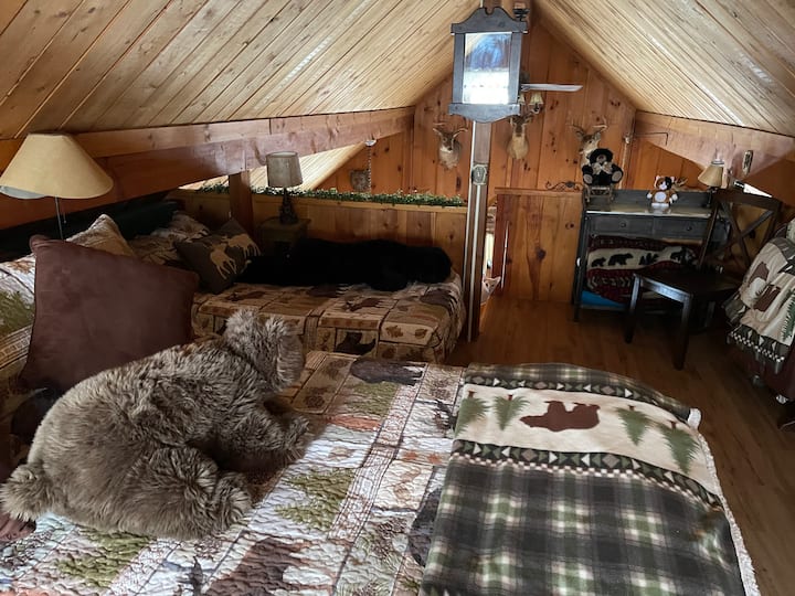 Loft spavaća soba